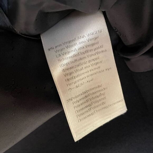 ABEL & LULA GIRLS BLUE VIRGIN WOOL BELTED COAT Size 4 - Picture 2 of 7